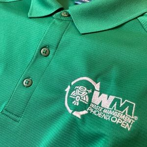 Mens Medium Waste Management Phoenix Open TPC Scottsdale golf shirt